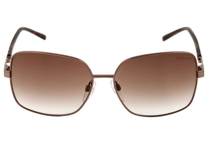 Óculos de Sol Ana Hickmann Ah 3126 01A Marrom E Colorido Brilho/ Marrom Degradê - Lente 5,9 Cm
