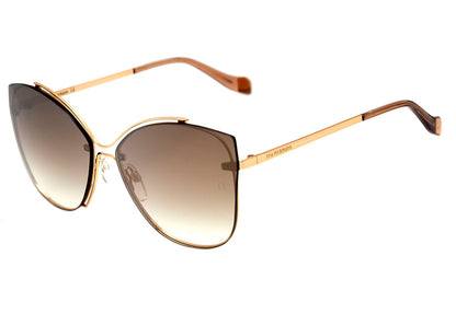Ana Hickmann AH 3175 04C Dourado Brilho / Dourado Degradê Espelhado - Lente 6,3 cm  - Sol