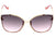 Óculos de Sol Ana Hickmann AH 3175 04D Dourado Brilho / Marrom Degradê - Lente 6,3 cm