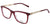 Óculos de Grau Ana Hickmann Ah 6213 H01 Vermelho Brilho E Dourado - Lente 5,4 Cm