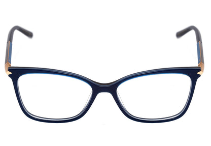Óculos de Grau Ana Hickmann AH 6344 T02 Azul Brilho - Lente 5,4 cm