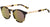 Óculos de Sol Ana Hickmann Ah 9009 G22 Marrom Mesclado E Dourado/ Roxo E Amarelo Espelhado - Lente 4,9 Cm