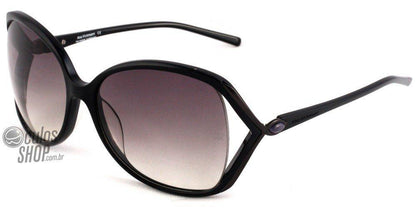 Óculos de Sol Ana Hickmann Ah 9106 A01S Preto Brilho/ Preto Degradê - Lente 5,9 Cm