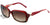 Óculos de Sol Ana Hickmann Ah 9129 E05 Marrom E Vermelho/ Marrom Degradê - Lente 5,6 Cm