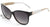 Óculos de Sol Ana Hickmann Ah 9153 A01 Preto Branco E Creme/ Preto Degradê - Lente 5,5 Cm