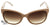 Óculos de Sol Ana Hickmann Ah 9153 D08 Creme E Branco/ Marrom Degradê - Lente 5,5 Cm