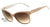 Óculos de Sol Ana Hickmann Ah 9153 D08 Creme E Branco/ Marrom Degradê - Lente 5,5 Cm