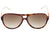 Óculos de Sol Ana Hickmann Ah 9163 G22 Marrom Mesclado E Cinza Brilho/ Marrom Degradê - Lente 5,9 Cm
