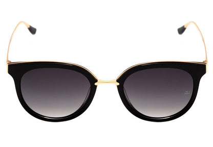 Ana Hickmann Ah 9267 H01 Vinho E Dourado Brilho/ Marrom Degradê Lente 5,2 Cm