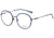 Óculos de Grau Ana Hickmann Hi 1023 06B Azul Brilho - Lente 5,0 Cm