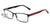 Óculos de Grau Atitude At 1493 09B Preto E Vermelho Fosco - Lente 5,2 Cm