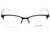 Óculos de Grau Atitude At 1562 06A Azul Fosco E Brilho - Lente 5,2 Cm