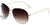 Óculos de Sol Atitude At 3062 H09 Creme Brilho/ Marrom Degradê - Lente 5,9 Cm