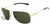 Óculos de Sol Atitude At 3103 04C Dourado Brilho/ Verde - Lente 5,9 Cm