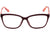 Óculos de Grau Atitude At 4069 D01 Vinho E Colorido Brilho - Lente 5,5 Cm
