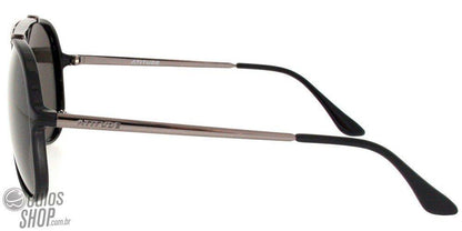 Óculos de Sol Atitude At 5038 A01 Preto Brilho/ Preto Polarizado - Lente 6,0 Cm