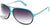 Óculos de Sol Atitude At 5107 H07 Azul E Transparente/ Preto Degradê - Lente 6,4 Cm
