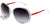 Óculos de Sol Atitude At 5109 H04 Transparente E Vermelho/ Preto Degradê - Lente 6,0 Cm