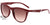 Óculos de Sol Atitude At 5132 H06 Vermelho E Branco/ Marrom Degradê - Lente 5,4 Cm