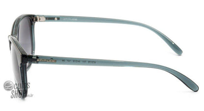 Óculos de Sol Atitude At 5178 T01 Azul Translúcido Brilho/ Preto Degradê - Lente 5,4 Cm