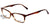 Óculos de Grau Atitude At 6083 Y08 Marrom Mesclado Brilho - Lente 5,0 Cm