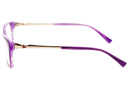 Óculos de Grau Atitude AT 6120 H03 Roxo e Dourado Brilho - 53 mm