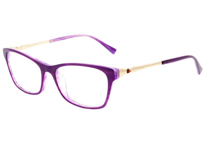Óculos de Grau Atitude AT 6120 H03 Roxo e Dourado Brilho - 53 mm