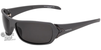 Óculos de Sol Atitude Mma At 5129 H01 Cinza Fosco/ Preto Polarizado - Lente 6,6 Cm