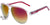Óculos de Sol Atitude Mma At 5155 H02 Branco E Vermelho/ Amarelo E Vermelho Espelhado - Lente 6,2 Cm