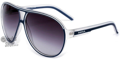 Óculos de Sol Atitude Mma At 5155 H05 Azul E Transparente/ Preto Degradê - 62 mm