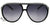 Óculos de Sol Pânico Atitude Pa 5003 H01 Preto E Branco Brilho/ Preto Degradê - Lente 6,7 Cm