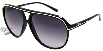 Óculos de Sol Pânico Atitude Pa 5003 H01 Preto E Branco Brilho/ Preto Degradê - Lente 6,7 Cm