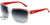 Óculos de Sol Pânico Atitude Pa 5012 H07 Vermelho E Transparente/ Preto Degradê - Lente 6,0 Cm
