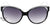 Óculos de Sol Pânico Atitude Pa 5013 H01 Preto E Branco Brilho/ Preto Degradê - Lente 5,8 Cm