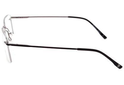 Óculos de Grau Bulget Bg 1585 09A Preto Fosco 54 mm