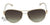 Óculos de Sol Bulget Bg 3112 04A Dourado Branco E Creme/ Marrom Degradê - Lente 5,9 Cm