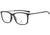 Óculos de Grau Bulget Bg 4041 T02 Preto E Cinza Fosco - Lente 5,6 Cm