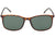 Óculos de Sol Bulget Bg 5057 G21 Marrom Mesclado/ Verde Polarizado - Lente 5,6 Cm