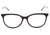 Óculos de Grau Bulget Bg 6212 A01S Preto E Dourado Brilho - Lente 5,4 Cm