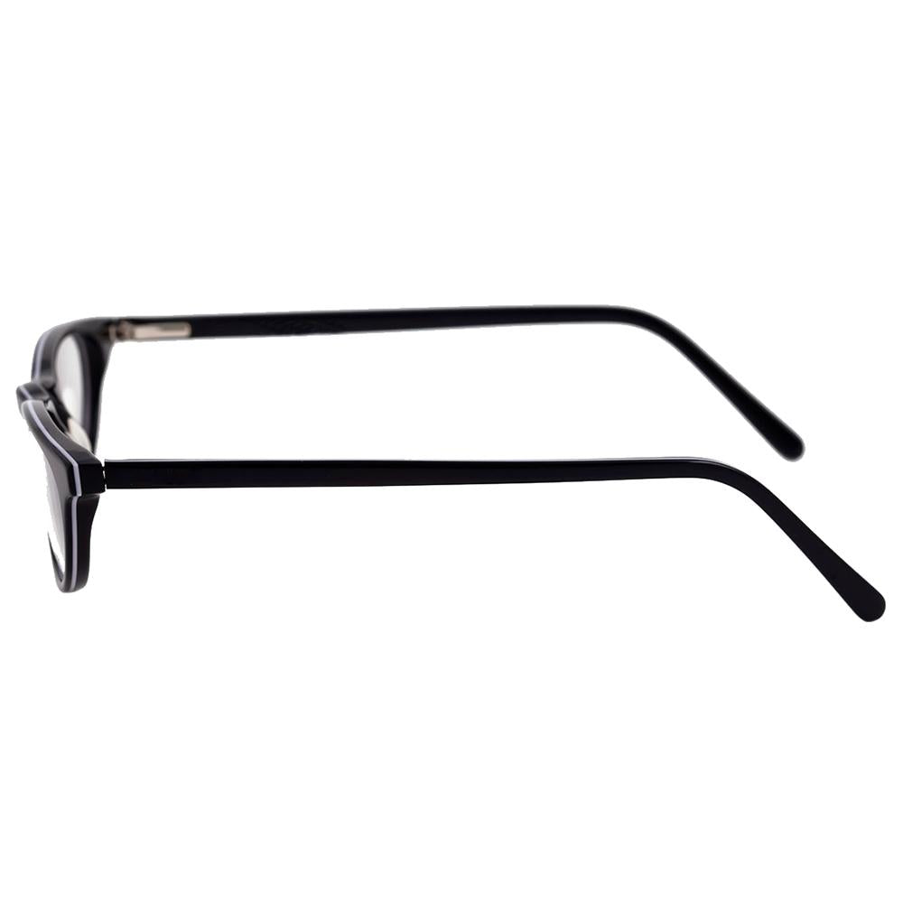 Óculos de Leitura Bulget BG 7001 A01 Preto Brilho - Lente 4,9 cm  - Grau