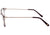 Óculos de Grau Bulget Bg 7003 T01 Vinho E Dourado Brilho - Lente 5,3 Cm