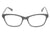 Óculos de Grau Bulget Bg 7011 J01 Cinza Brilho - Lente 5,4 Cm