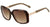 Óculos de Sol Bulget Bg 9078 G21 Marrom Mesclado E Marrom Brilho/ Marrom Degradê - Lente 5,6 Cm