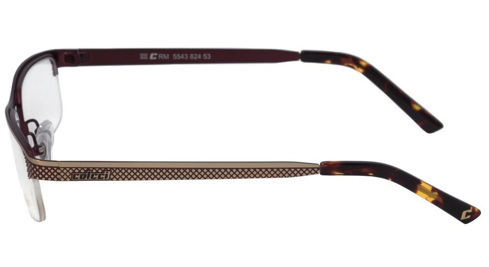 Óculos de Grau Colcci 5543 Dourado E Vinho Fosco - Lente 5,3 Cm - Oculos Shop