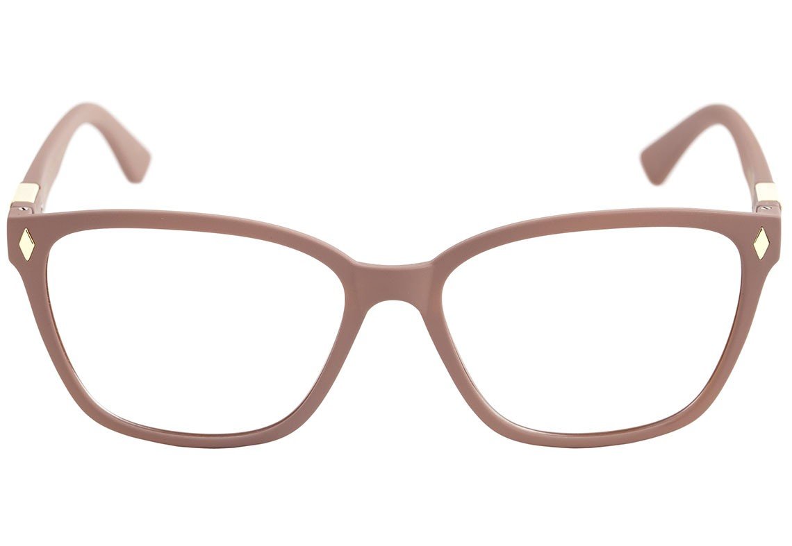 Óculos de Grau Colcci Amy Nude Fosco e Dourado - 54 mm
