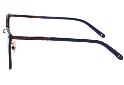 Óculos de Sol Colcci C0099 Marrom Fosco E Azul Brilho/ Azul Espelhado