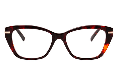 Óculos de Grau Colcci C6089 Marrom Mesclado Translúcido Brilho - Lente 5,3 cm