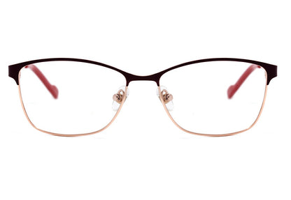 Óculos de Grau Colcci C6101 Roxo E Dourado Brilho Lente 5,6 Cm