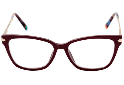 Colcci Frida Vinho e Dourado Brilho - Lente 5,5 cm  - Grau
