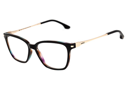 Colcci Marie Preto e Roxo Mesclado Translúcido Brilho - Lente 5,3 cm  - Grau